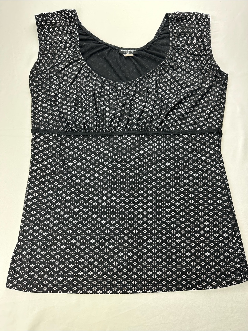 Vintage Y2K Babydoll Tank Top Empire Coquette Indie Sleaze Grunge Whimsigoth